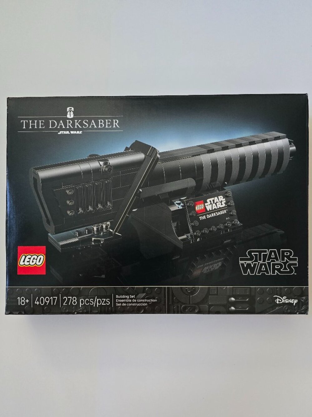 Lego Star Wars Darksaber 40917 Exclusive GWP, new, excellent box condition